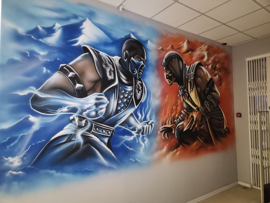 Игровой зал Sony Playstation