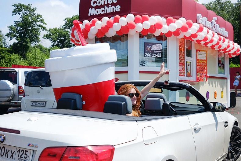 Франшиза автокафе Coffee Machine