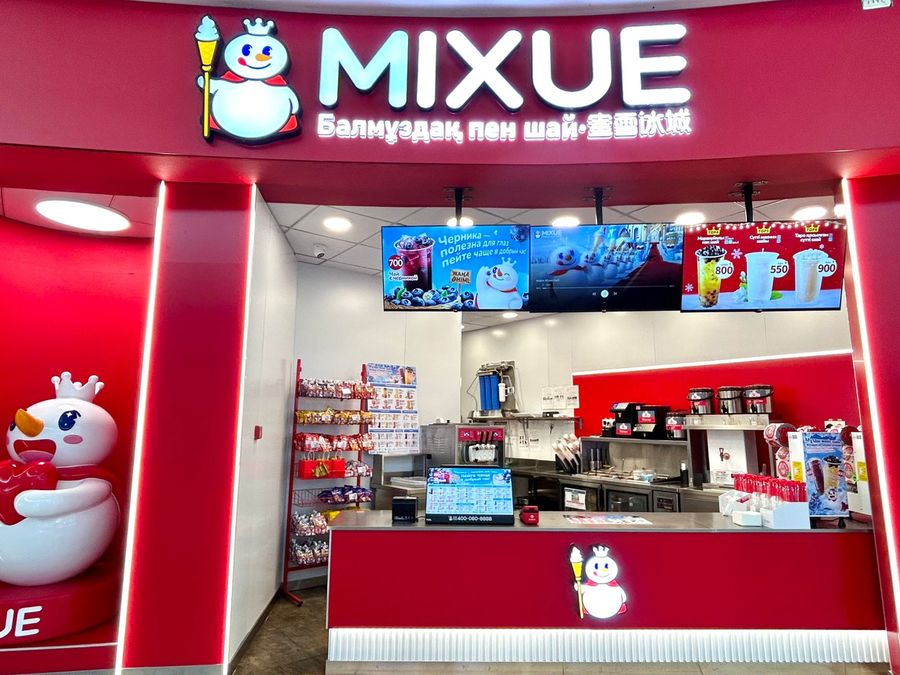 4 точки Mixue в самых топовых ТРЦ страны