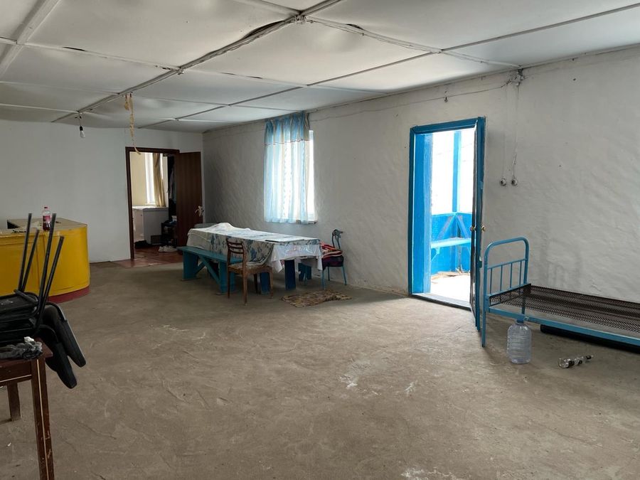 Зона отдыха на берегу озера Балхаш