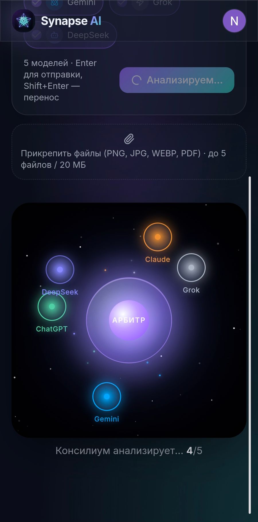 Нейросеть Synapse AI