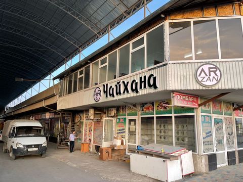 Чайхана на рынке