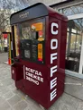 Уличная кофейня самообслуживания