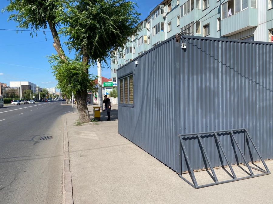 Павильон оснащенный под Фаст-фуд
