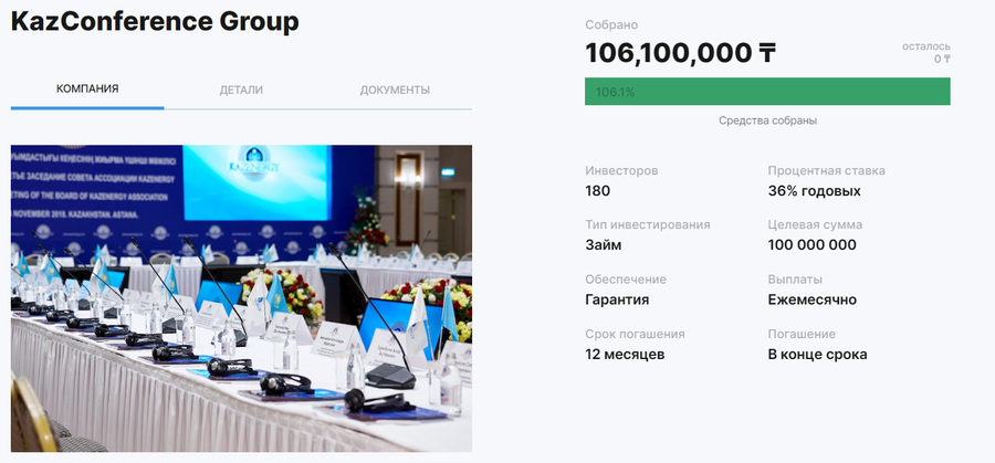 Краудфандинговая платформа GoCrowd