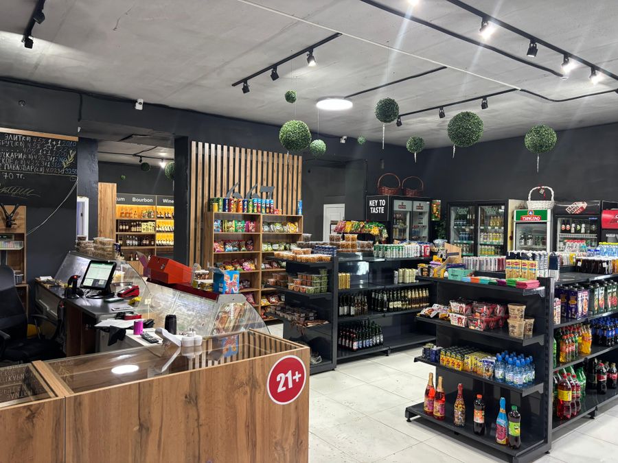 Магазин разливных напитков