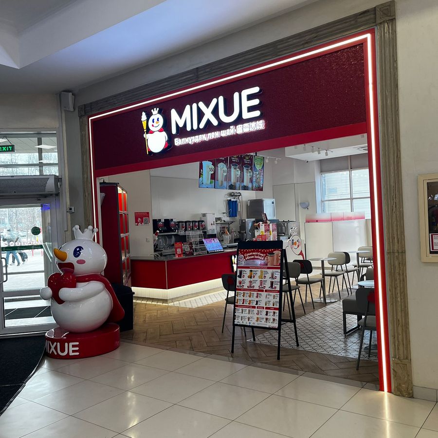4 точки Mixue в самых топовых ТРЦ страны