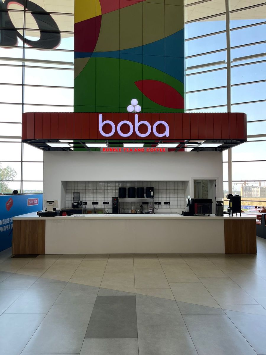Действующая точка сети bubble tea — Boba