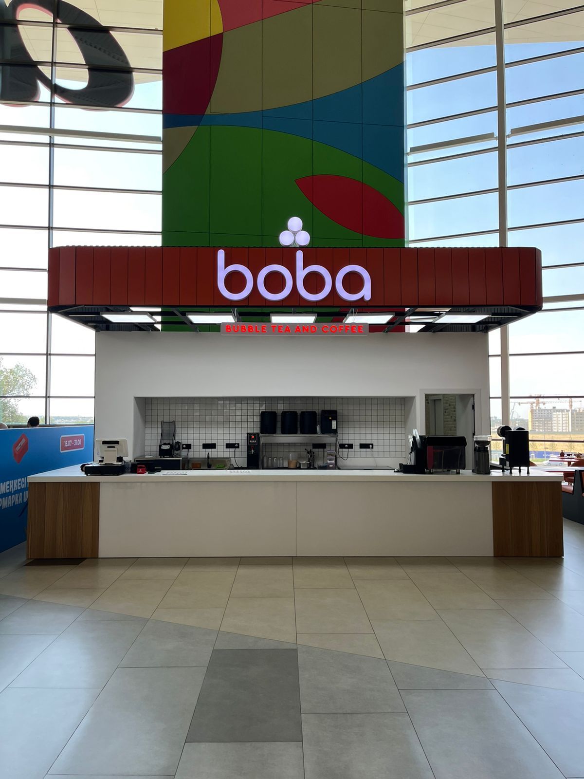 Действующая точка сети bubble tea — Boba