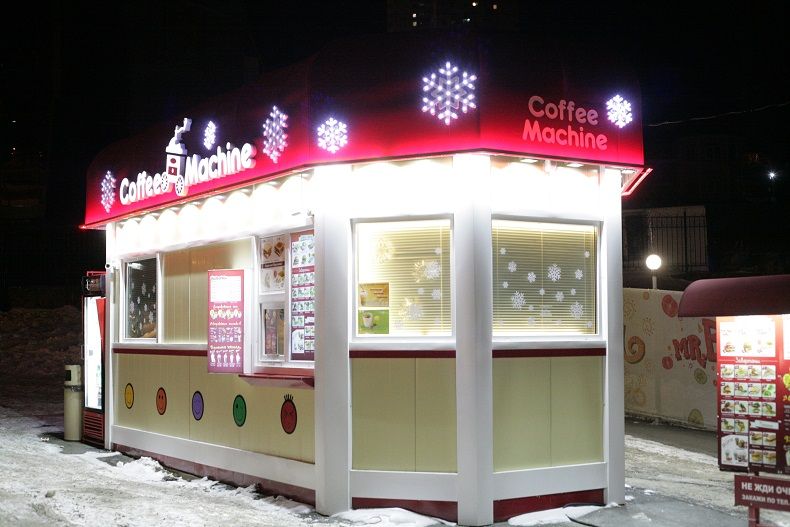 Франшиза автокафе Coffee Machine