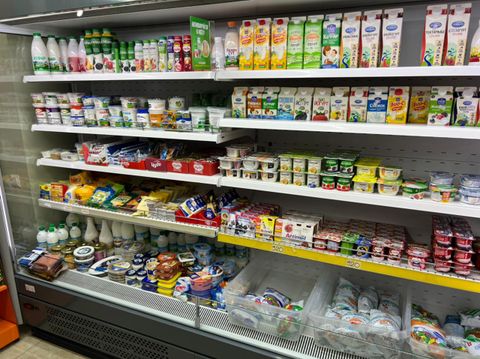 Действующий продуктовый магазин