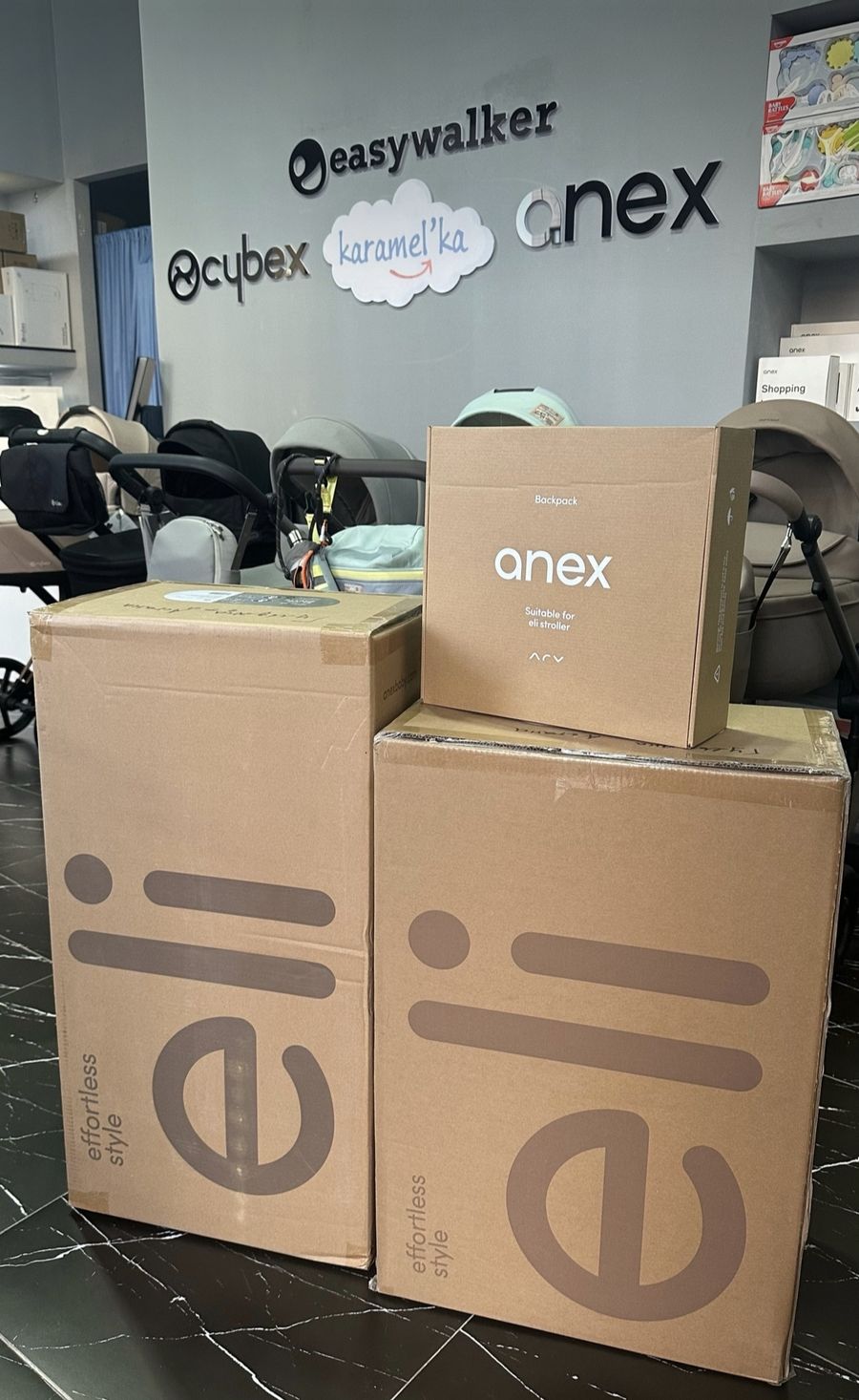 Магазин премиальных колясок CYBEX-ANEX-EASY