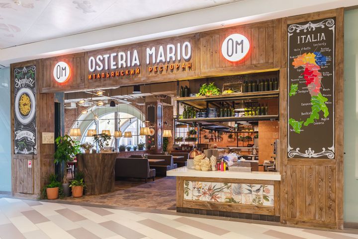 Рестораны итальянской кухни OSTERIA MARIO