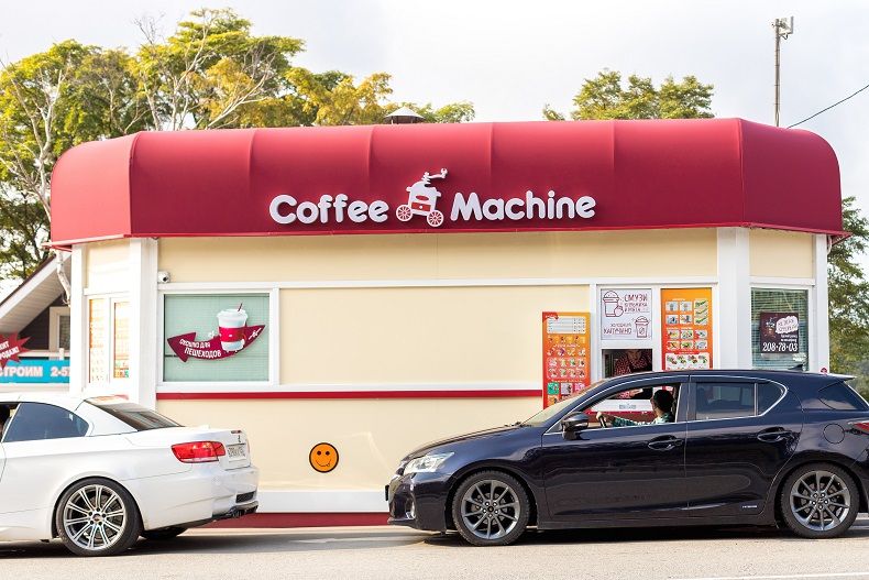 Франшиза автокафе Coffee Machine