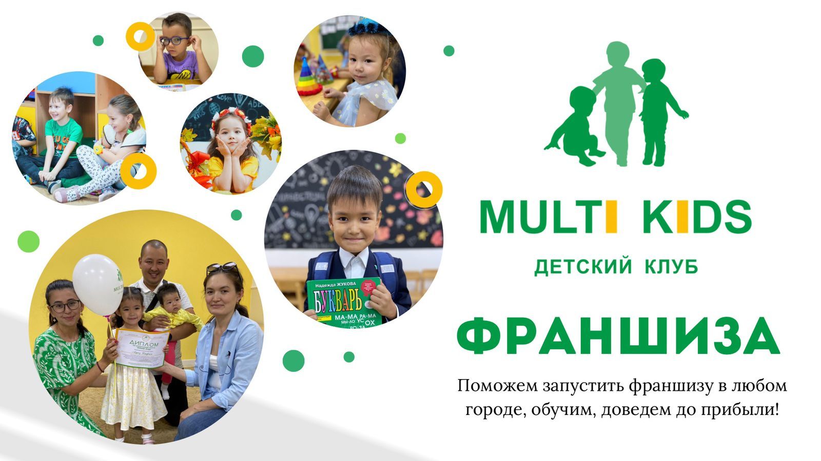 Франшиза детского клуба Multi kids