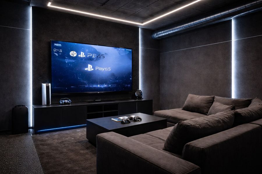 Premium PlayStation Club in Loft style