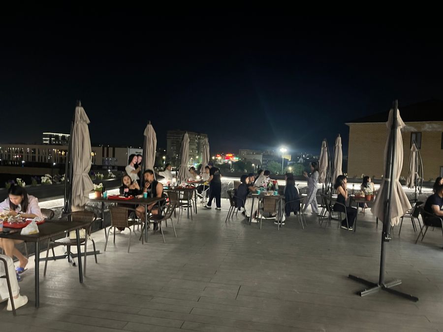 Открытие кофейни в ТРЦ «Абай»
