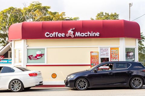 Франшиза автокафе Coffee Machine