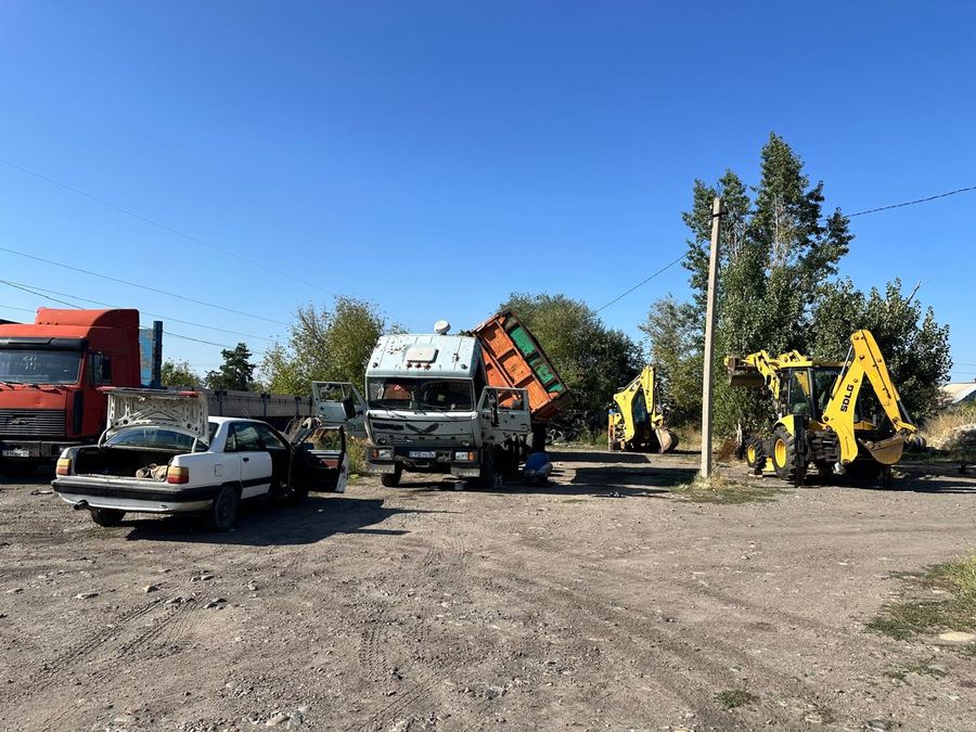 Угольная промбаза с ЖД тупиком