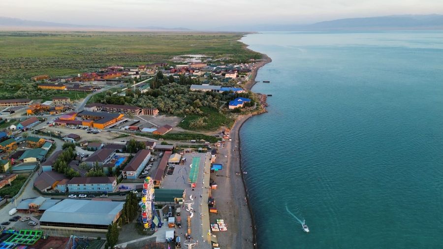 База отдыха на озере Алаколь