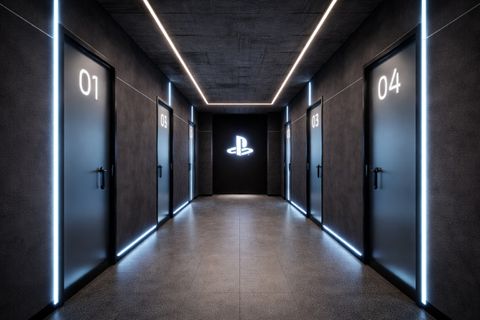 Premium PlayStation Club in Loft style