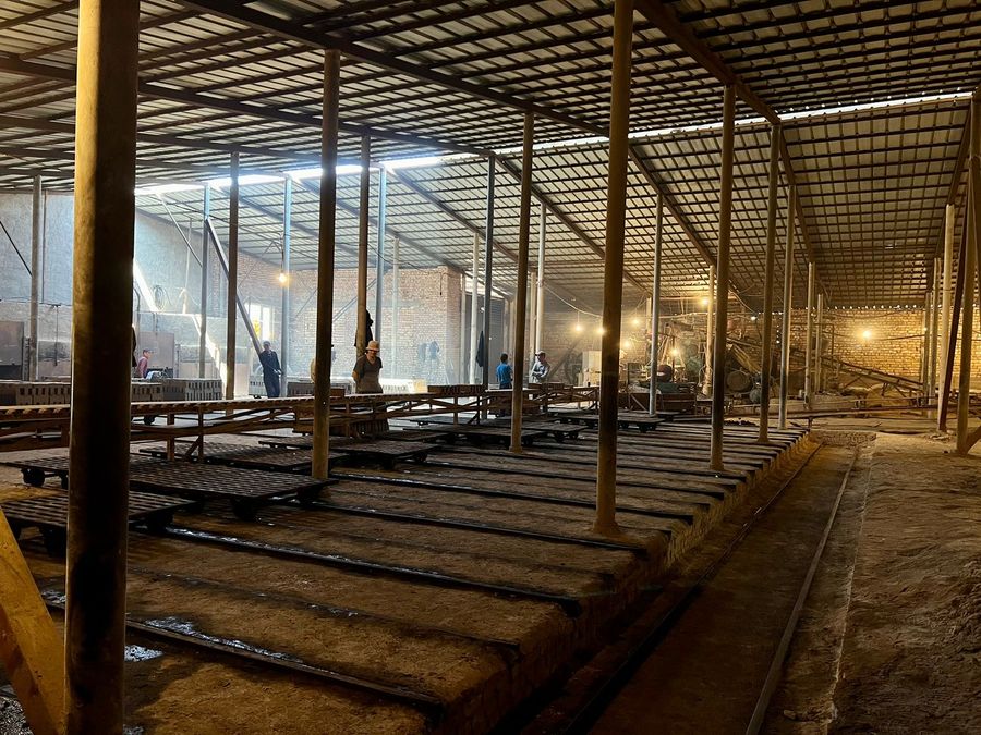 Завод по производству кирпича