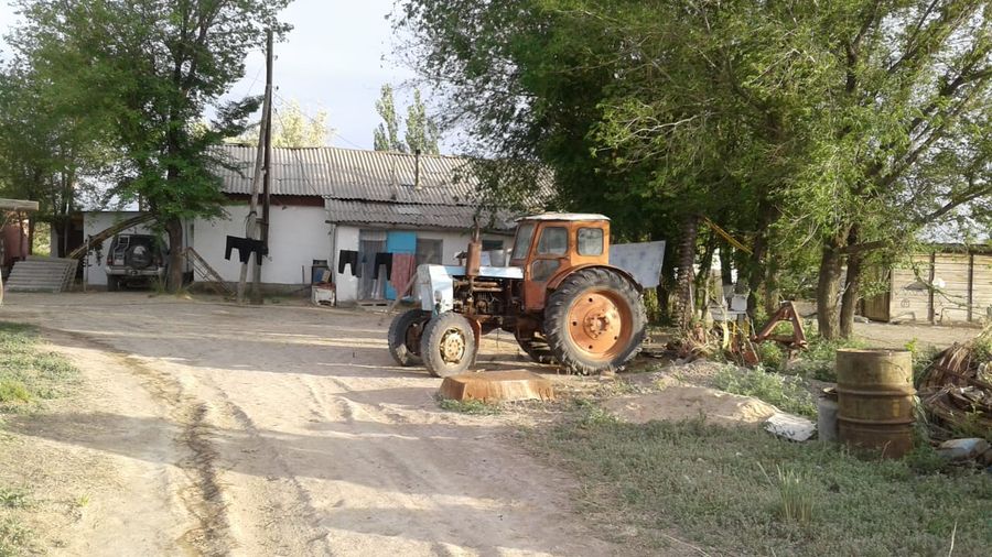 Крестьянское хозяйство в селе Шелек