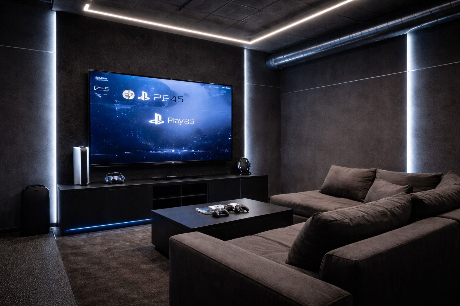Premium PlayStation Club in Loft style