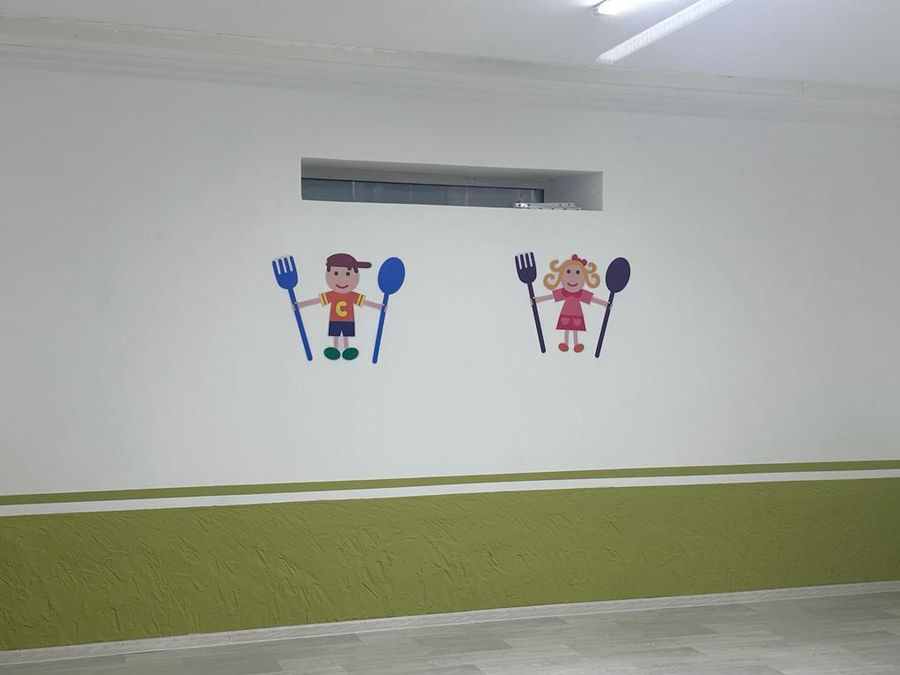Большой новый детский сад