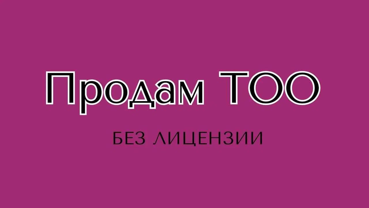 ТОО без долгов. С 2008 г