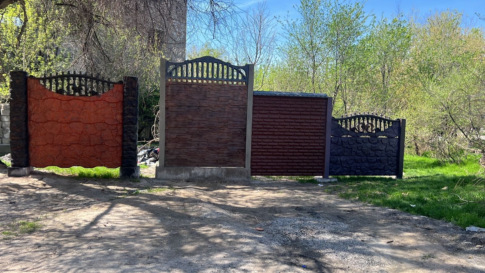 Производство и установка бетонных ограждений