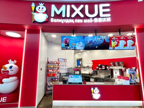 4 точки Mixue в самых топовых ТРЦ страны