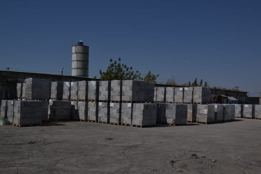 Завод по производству газоблока.