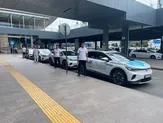 Электротакси Blue Sky Taxi.