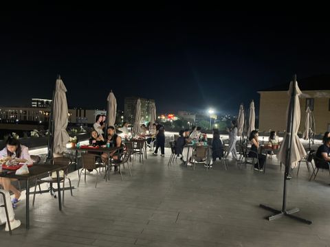 Открытие кофейни в ТРЦ «Абай»