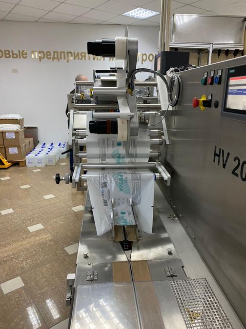 Производство медицинских салфеток и средств