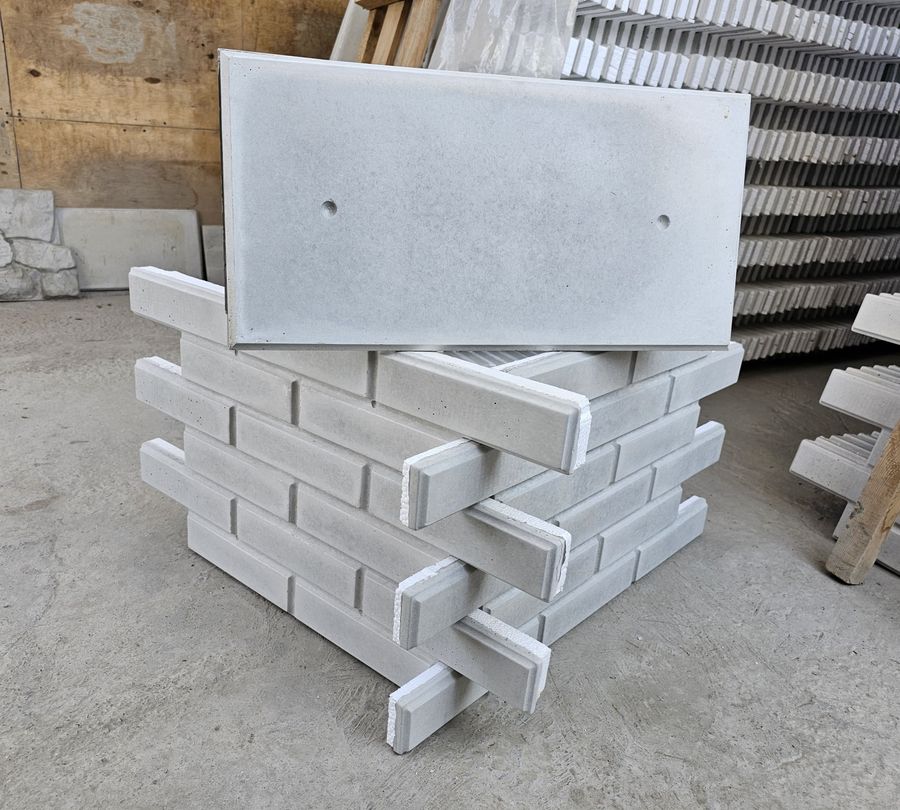 Фасадные 3D панели из травертина