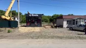 Павильон с участком под строительство здания