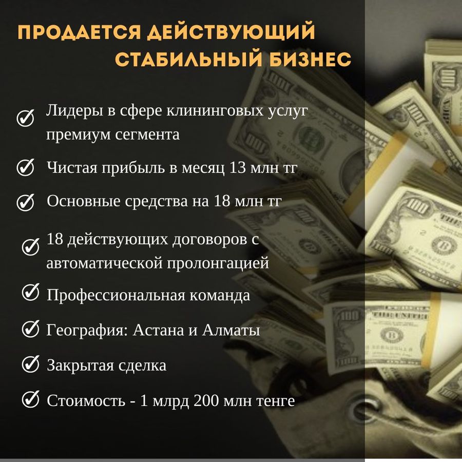 Действующий стабильный бизнес