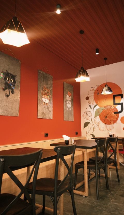 Кафе в центре города