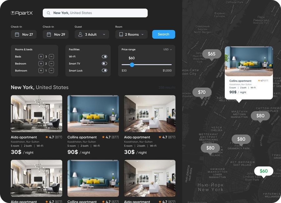 IT франшиза APARTX